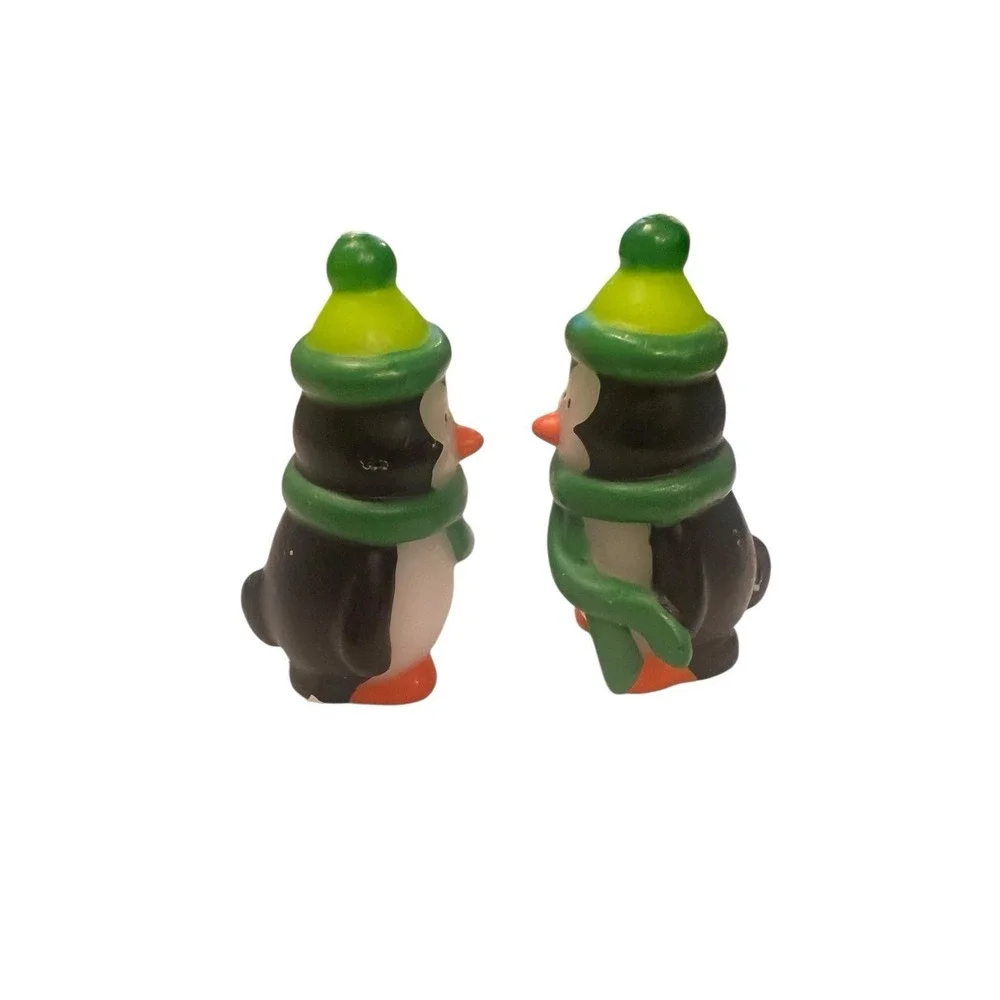 Holiday Time 2 Pack Penguin Candle‎ Set ~ 4